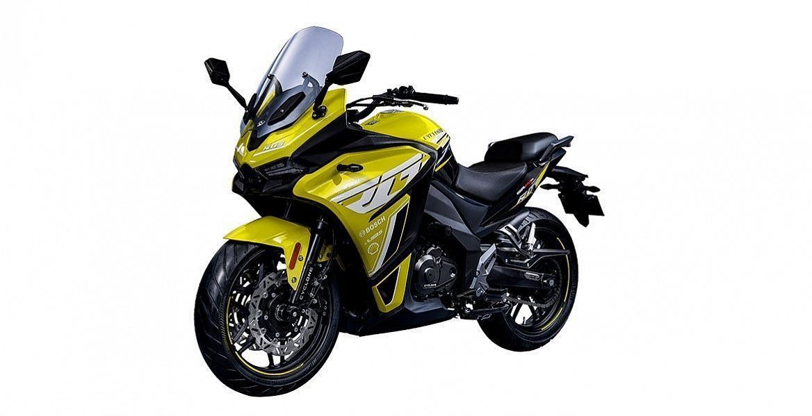 Внешний вид Мотоцикл CYCLONE RG401 (SR400GS-B) - 3