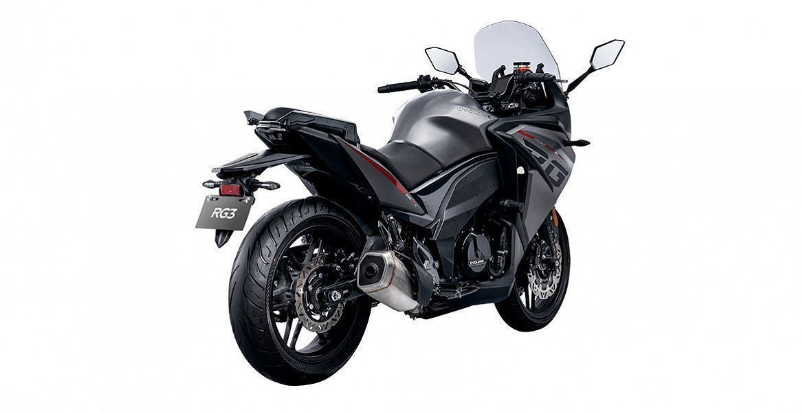 Внешний вид Мотоцикл CYCLONE RG401 (SR400GS-B) - 4