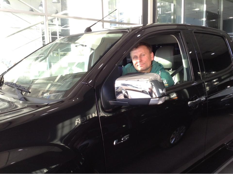 Покупатель первого пикапа ISUZU D-MAX в ТОРГМАШ