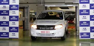 Модель LADA Granta отметила 10-летие на конвейере