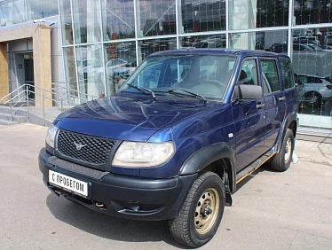 УАЗ Patriot 2.7 MT (128 л.с.) 4WD 2014 Г/в. 