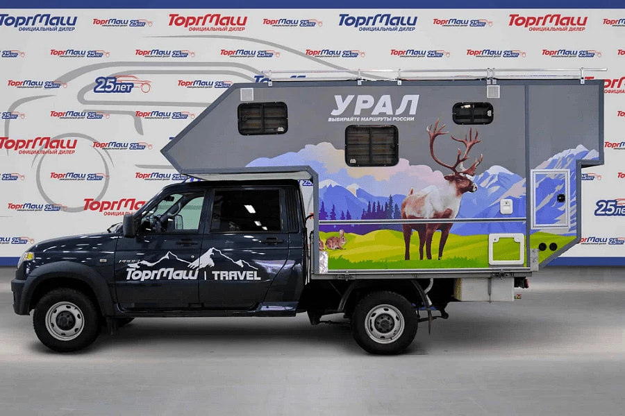 Внешний вид Автодом 4×4 «УРАЛ» на базе УАЗ Профи с двухрядной кабиной - 4
