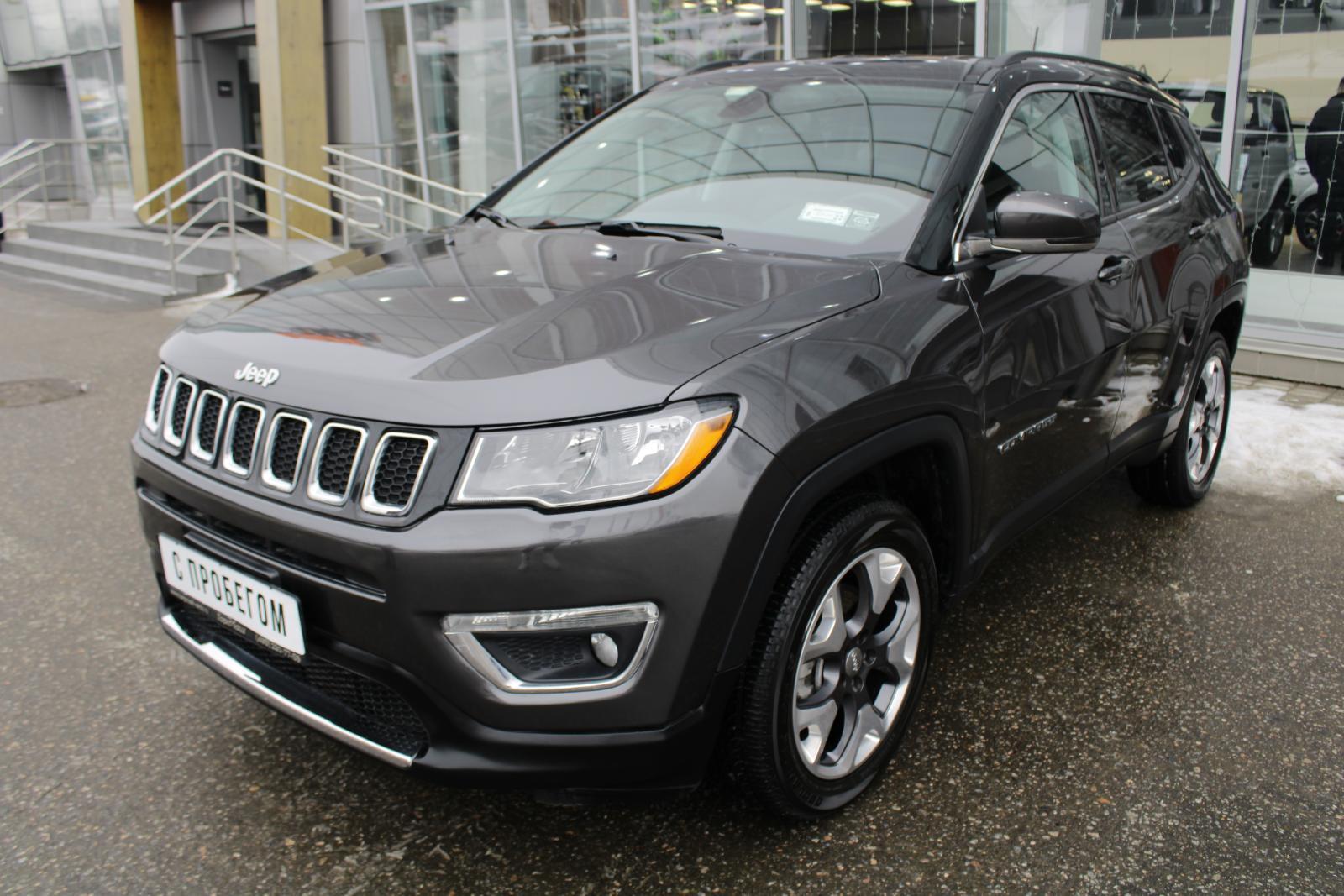 Купить Jeep Compass / 2.4 AT (180 л.с.) / Автомат 27000 км пробег /  Передний / серый с пробегом