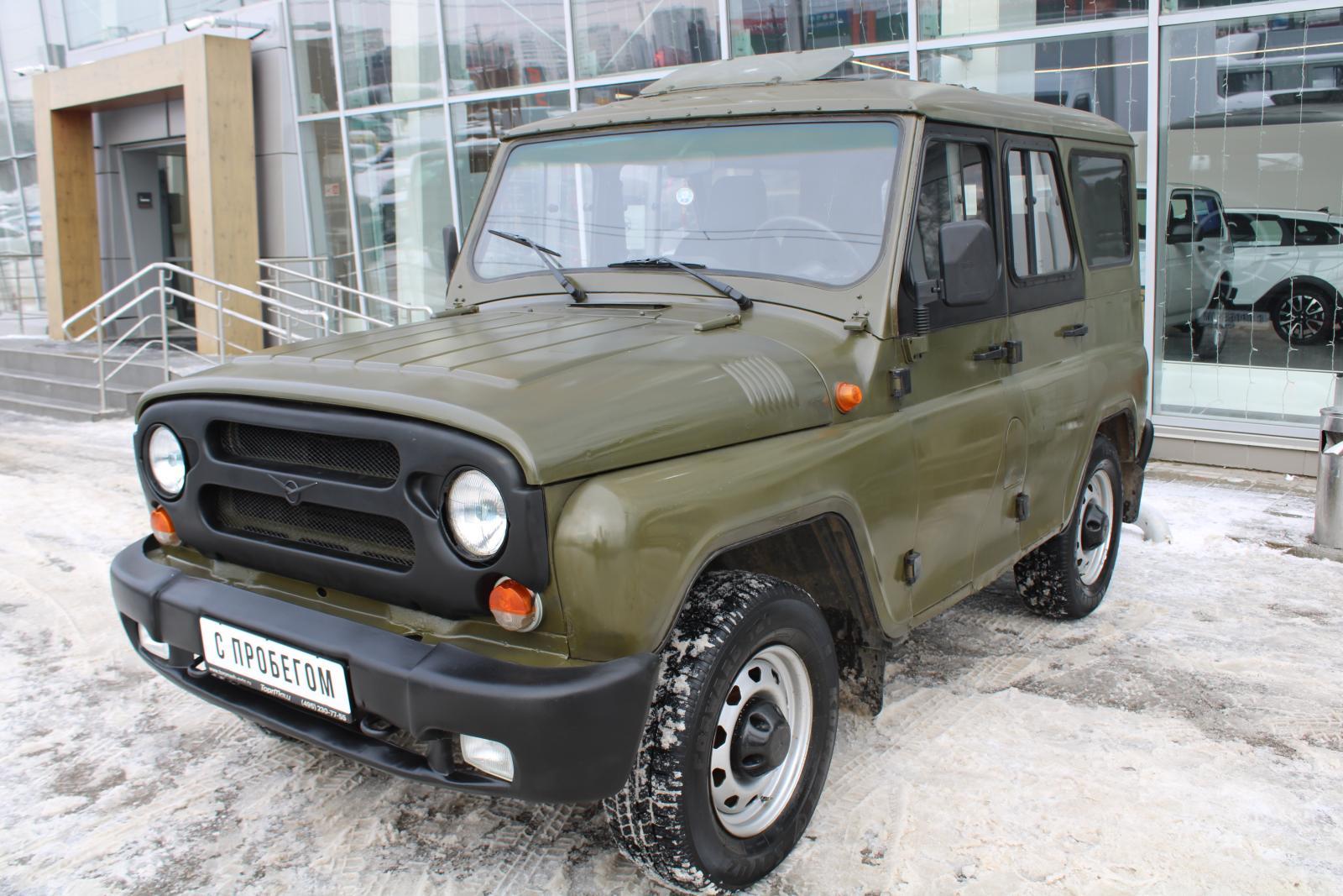 Купить УАЗ Patriot / 3163 2.7 MT (128 л.с.) 4WD / Механическая 120640 км  пробег / Полный / зеленый с пробегом